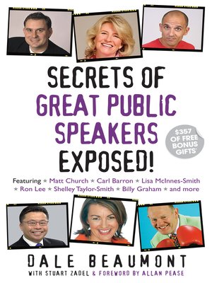 cover image of Secrets of Great Public Speakers Exposed!